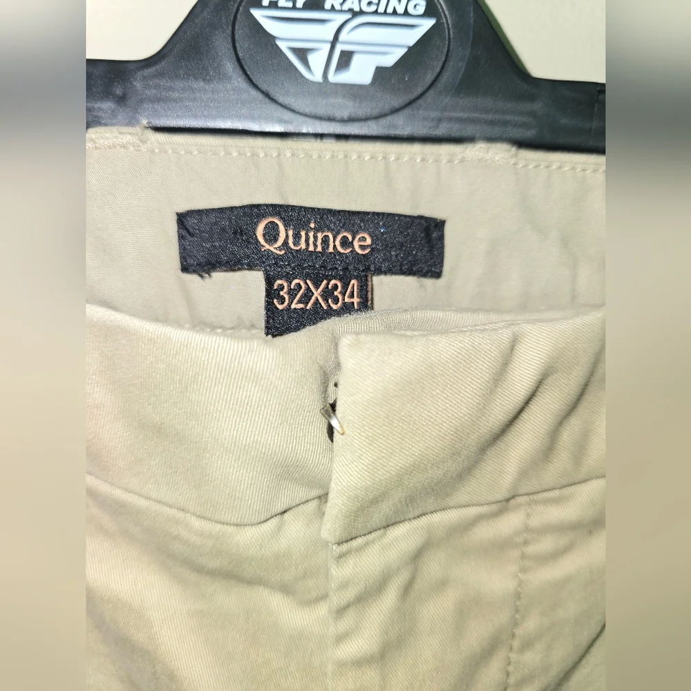 Quince women's Tan Pants - Picture 2 of 5